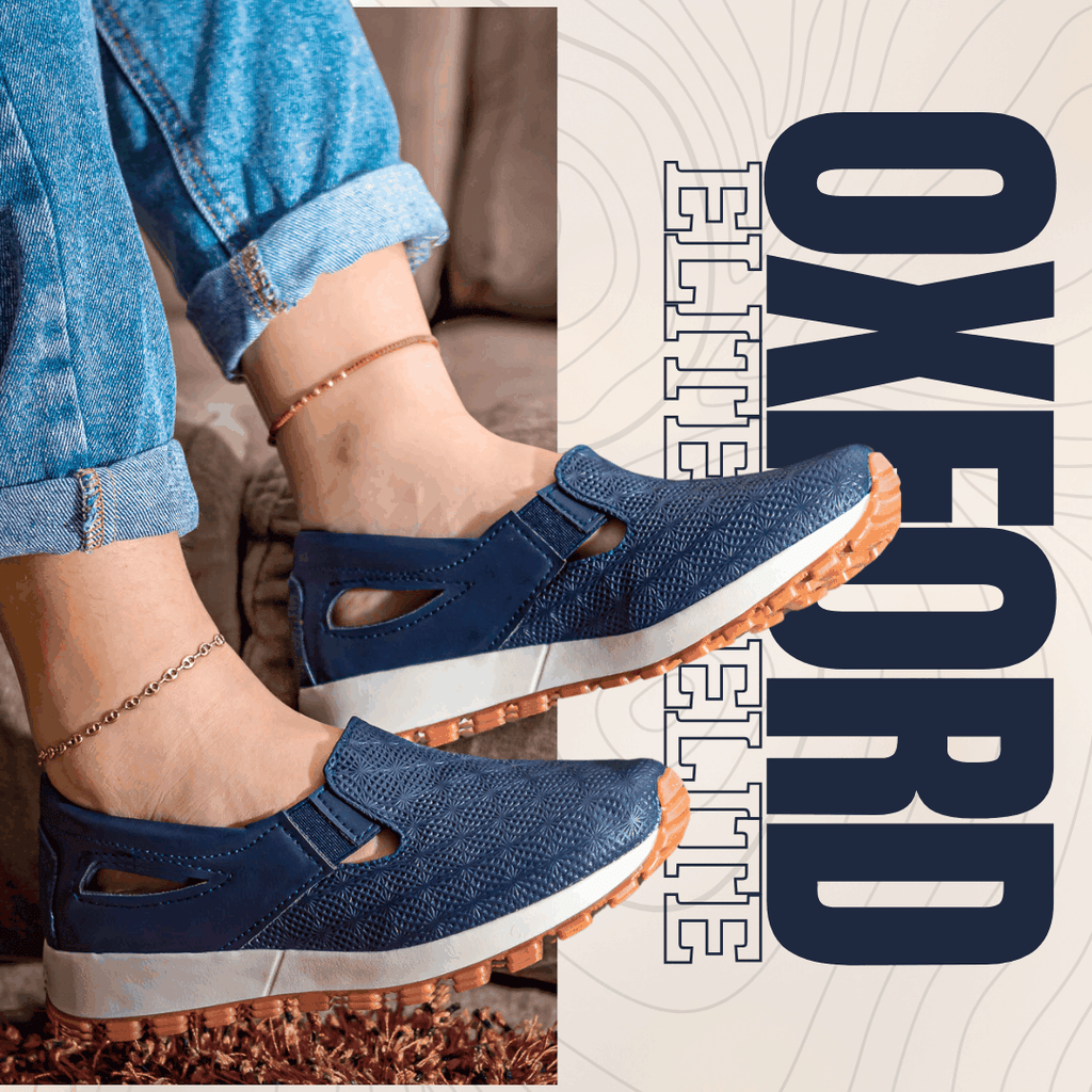 Mafalda Oxford Elite zapatos elegantes de mujer cuero sintético con plantilla acolchada y diseño clásico Oxford